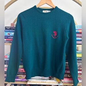 Pringle of Scotland Pure New Wool Green Sweater 🏴󠁧󠁢󠁳󠁣󠁴󠁿🐑